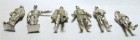 209 BeKa East German Army (NVA) soldiers figures casted of zinc (unpainte